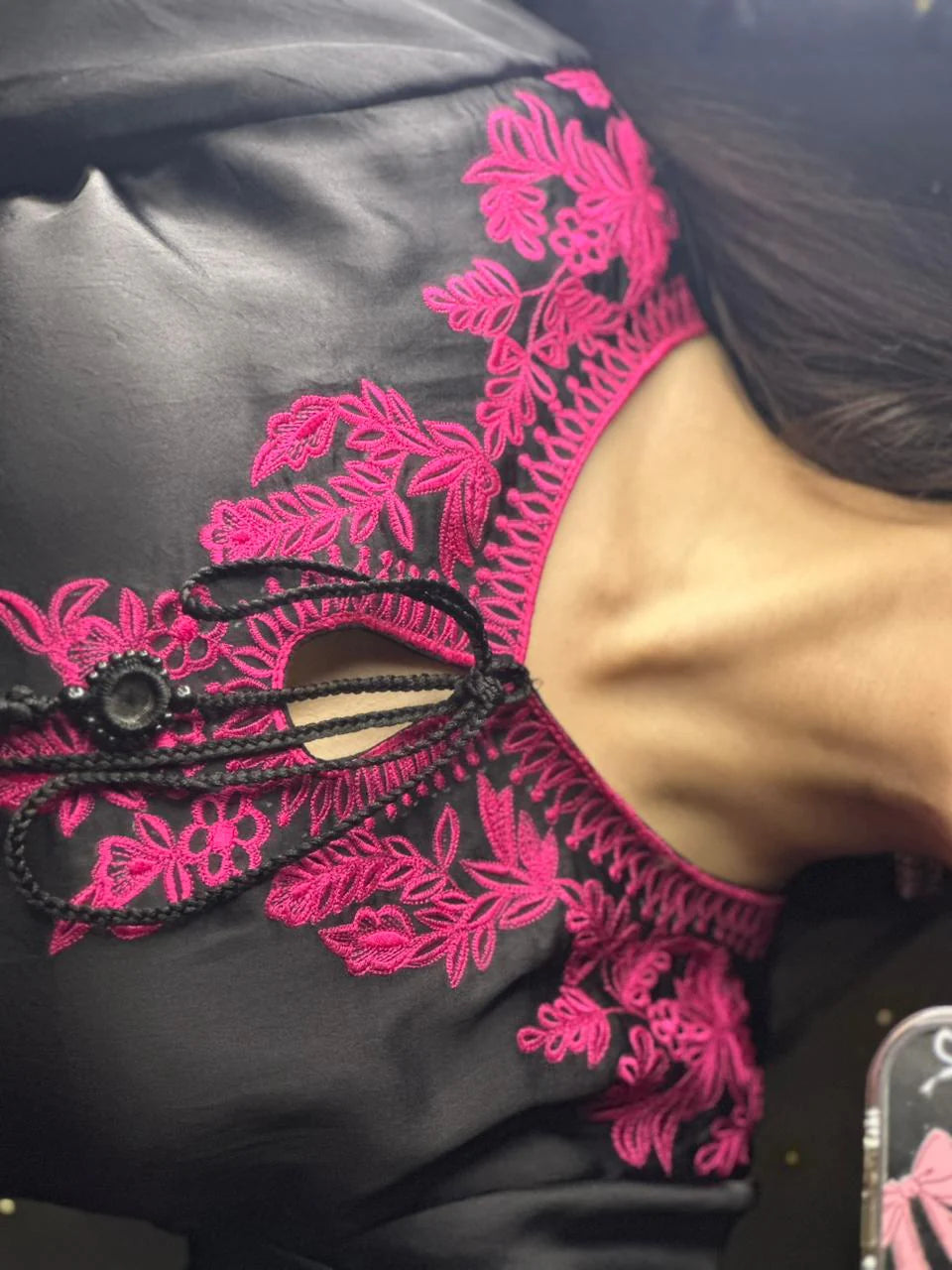 Magenta Premium Silk Embroidered 3-Piece Formal Suit